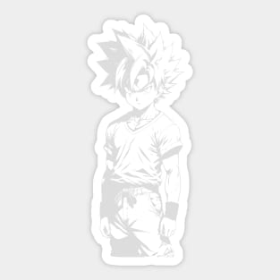 Fan Art Of Goku 07 Sticker